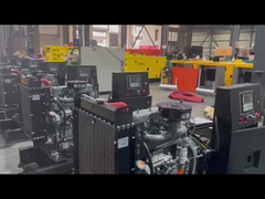 Gerador diesel tipo CKD de 400kW alternador AC de par com radiador de 50C Base de ferro temporária instalada