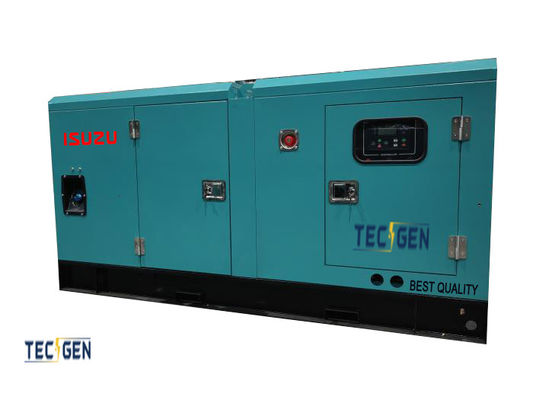 Silent Diesel Generator 30kW Isuzu Diesel Generator With Integrated-fuel-tank
