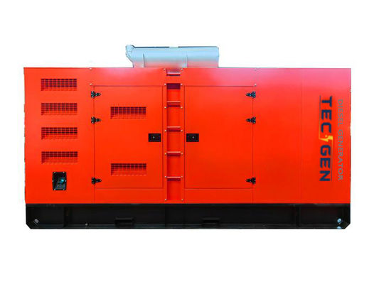 Soundproof 470kW China Made Genset Cummins Generator With Soundproof / Weather Proof Canopy