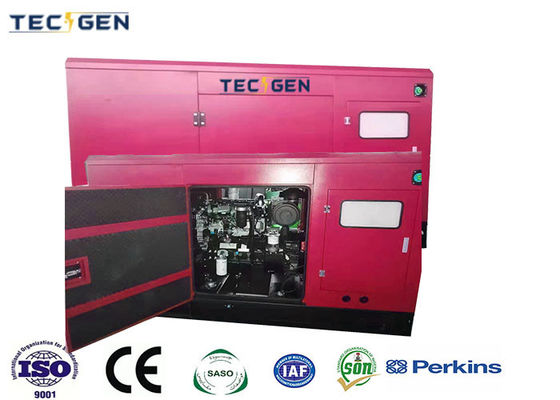 Silent 43kW Perkins Generator 1800rpm diesel engine genset with open / silent type option