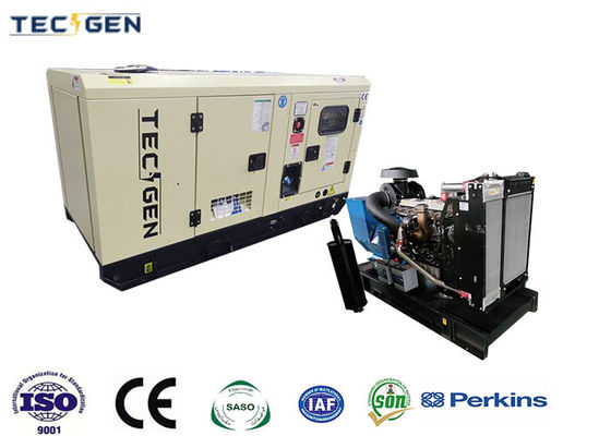 Perkins 28kW generator set 60Hz Perkins genset with soundproof canopy engine origin India