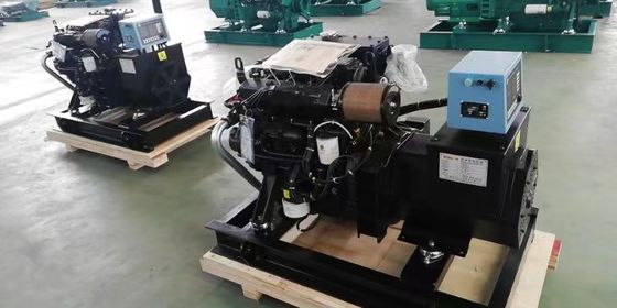 Weichai 12kW 15kVA Diesel Marine Generator 220V-690V Commercial