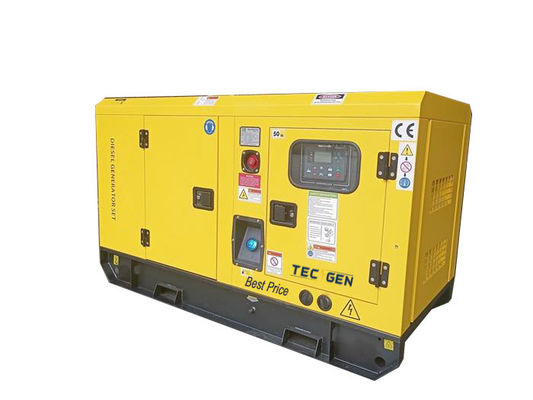 26kW Electric Silent Diesel Generator 33kVA With 63A Built In ATS
