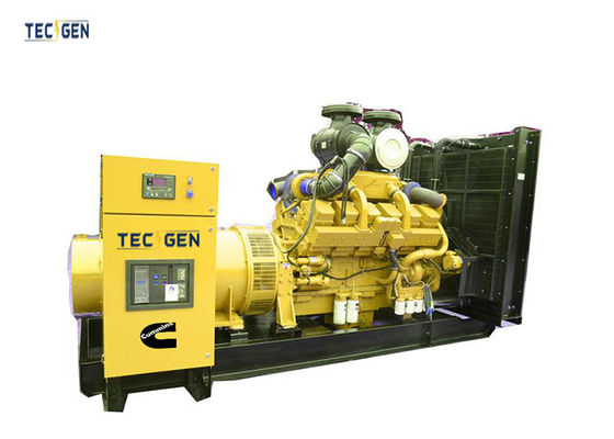 900kW Cummins Engine Genset Open Type Diesel Generator For Heavy Duty Continuous Use