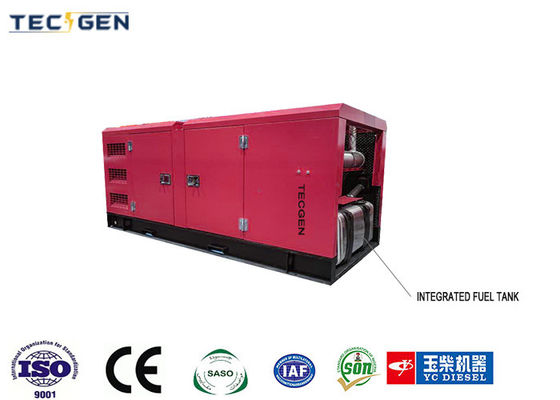100kW Yuchai Generator Silent Enclosed Genset With Brushless Type Alternator For Backup Power
