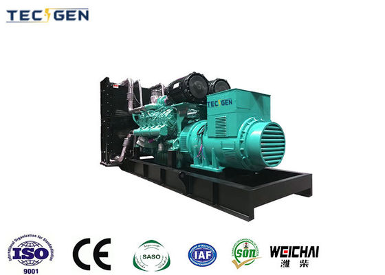 Prime 800kW Genset Open Type Diesel Generator With 12 Cylinder Diesel Engine For Backup Power