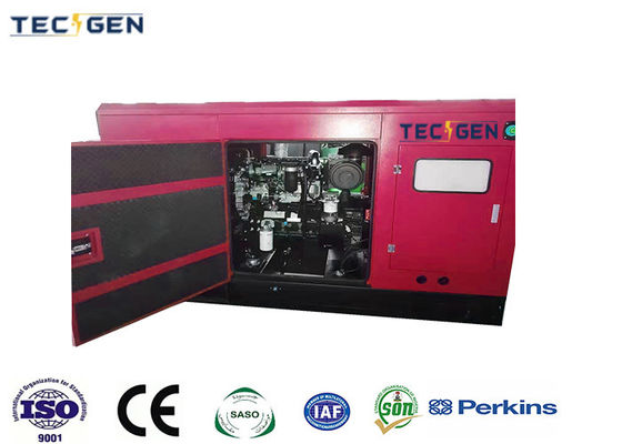 108kW Perkins Genset Perkins Generator Set With Soundproof Canopy For Continuous Running
